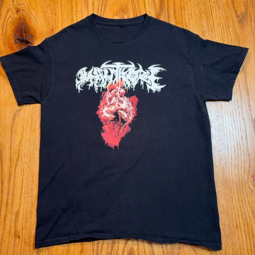 Mantikore Band Shirt Mens Small (Missing Tag) Venerate The Disease Deathcore Tee